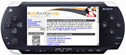 iPod lounge psp