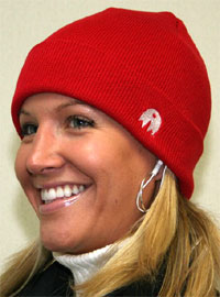 ipod ski cap