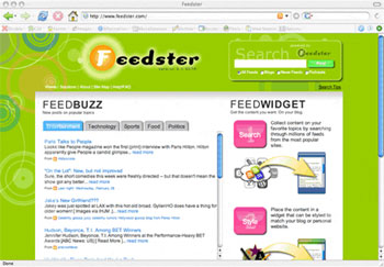 Feedster makeover