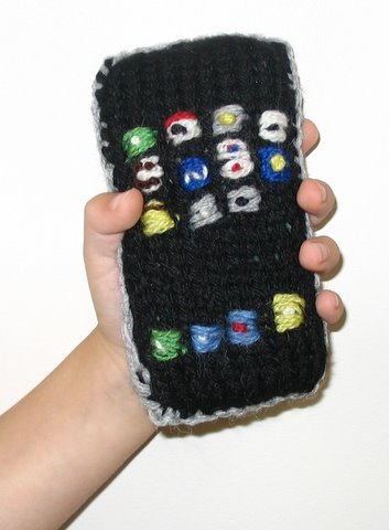 Hand Knit iPhone