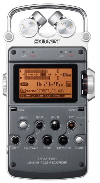 PCM-D50 digital recorder