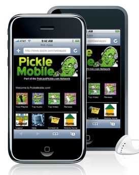 Podcast Pickle Mobile iPhone