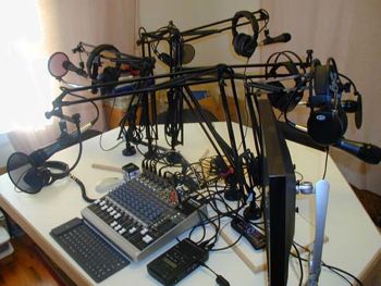 Podcasting Table