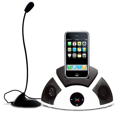 iPhone speaker dock