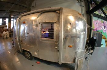 Threadless Airstream Podcast Studio