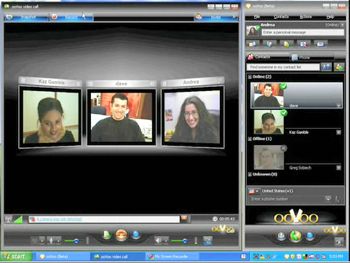 oovoo screen