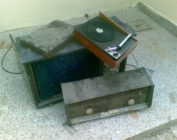 Old media junk - radio, cable and tv