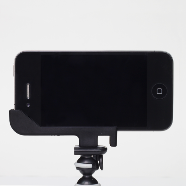 iPhone 4 tripod adapter