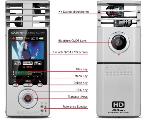 Zoom Q3HD Camcorder