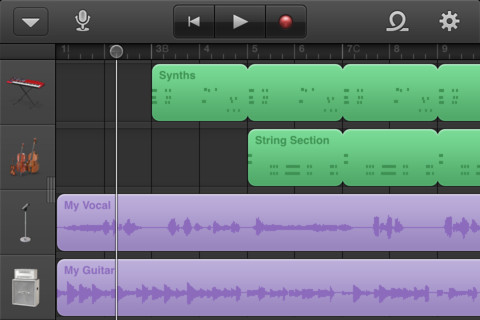 GarageBand for iPhone